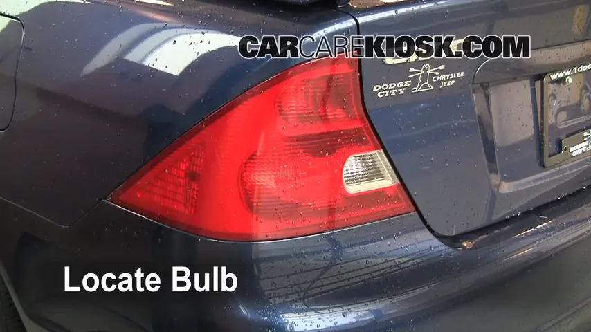 2001 Honda Civic EX 1.7L 4 Cyl. Coupe (2 Door) Lights